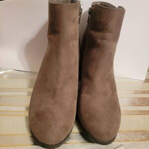 A New Day Women's Brown SuadeBooties, Boots